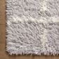 Angela Rose Amira 9"2" x 12"6" Silver and Ivory Area Rug, , large