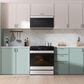 Samsung Bespoke Bespoke 6.0 Cu. Ft. Smart Slide-In Gas Range with Reversible Griddle and 23K BTU Power Burner in White Glass, , large