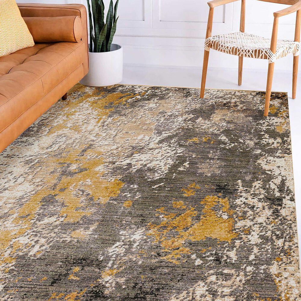 Dalyn Rug Company Odessa Abstract 9' x 12'6" Beige Area Rug NFM