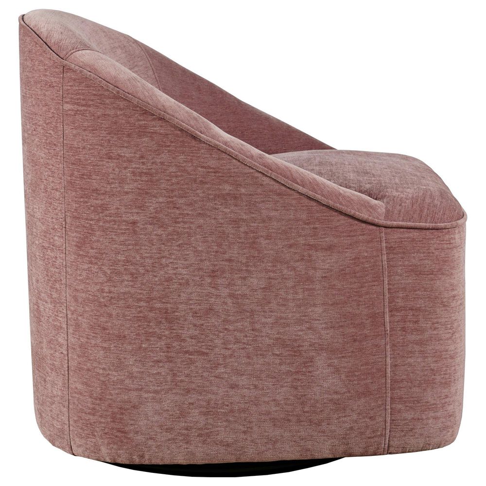 Waltham Lulu Swivel Accent Chair in Lilac, , large