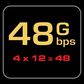 AudioQuest 9" 48G HDMI Cable in Cinnamon, , large