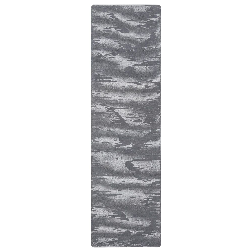 Nourison Ma30 Star Abstract 2"3" x 8" Blue Runner, , large