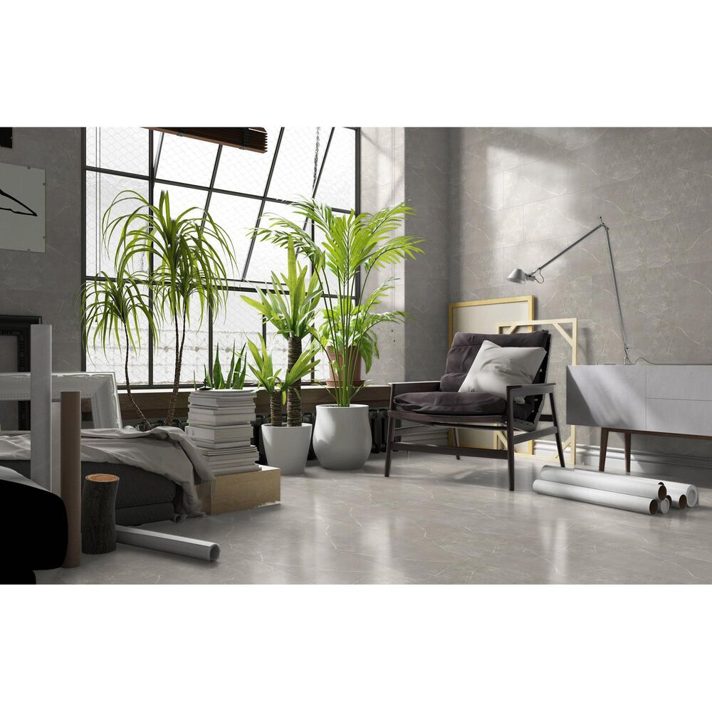 Emser Sterlina Dove 12&quot; x 24&quot; Matte Porcelain Tile, , large