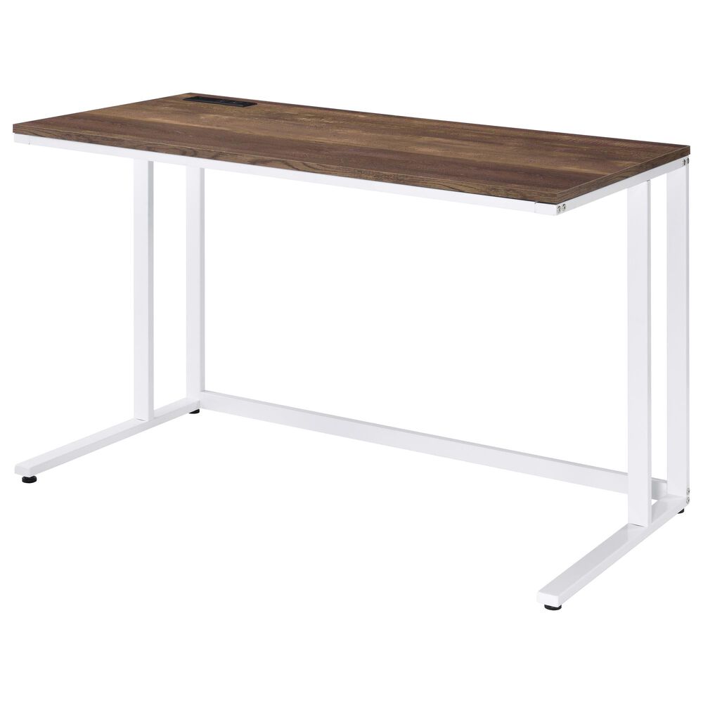 Gunnison Co. Tyrese Writing Desk with USB Port in Walnut, , large