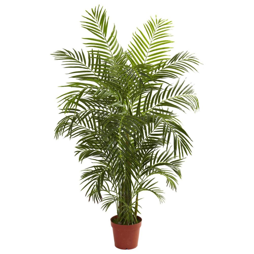 Nearly Natural Inc 4.5" Areca Palm UV Resistant, , large