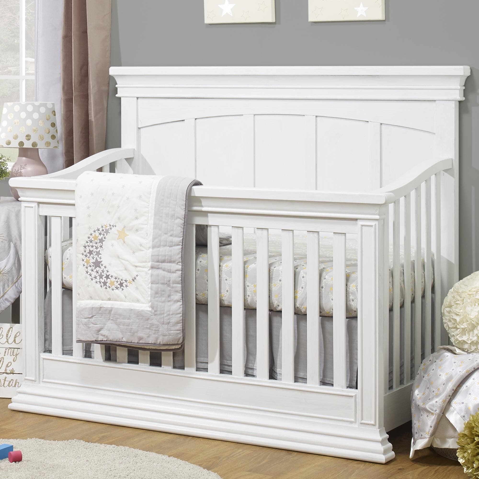 Sorelle white crib discount
