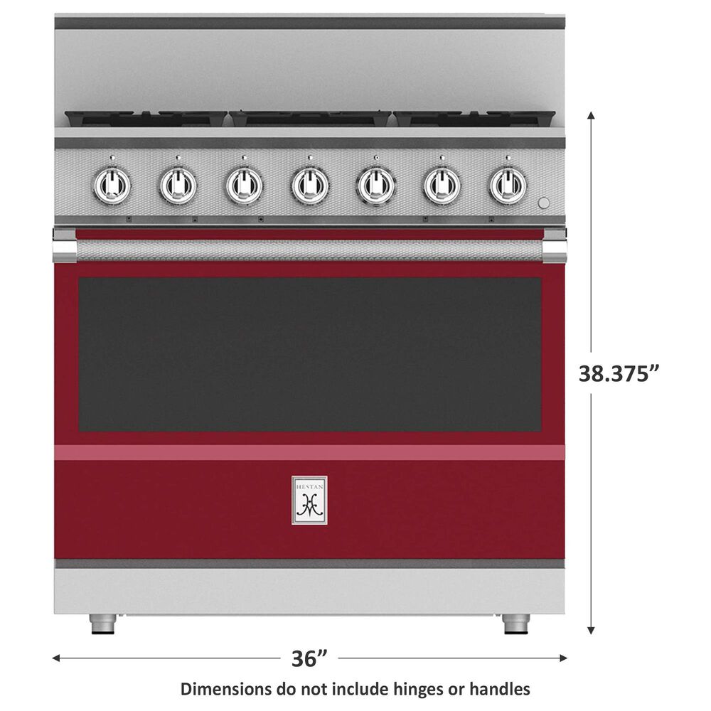 Hestan KRD Series 5.8 Cu. Ft. Slide-In Liquid Propane Gas Range with 5-Burner in Tin Roof, , large