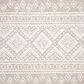 Safavieh Micro-Loop 3" Square Dark Gray and Ivory Area Rug, , large