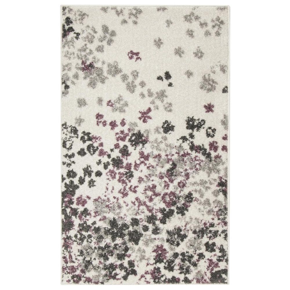 Safavieh Adirondack ADR115L 2'6" x 4' Ivory and Purple Runner, , large