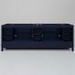 Lexora Home Jacques 84" Double Bathroom Vanity in Navy Blue with 2 cm White Quartz Top and Rectangular Sinks, , large