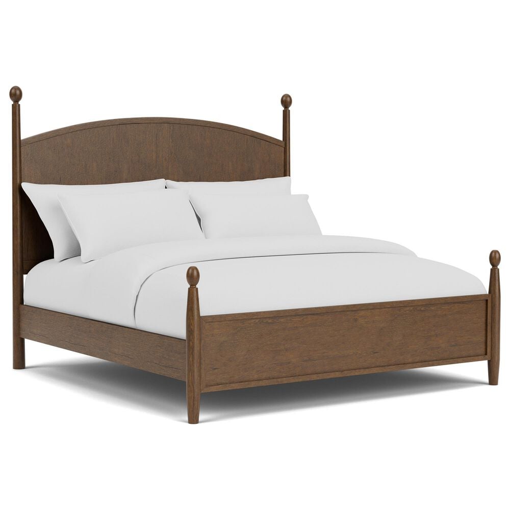 Riverside Furniture Calhoun King Panel Bed in Whiskey Oak, , large