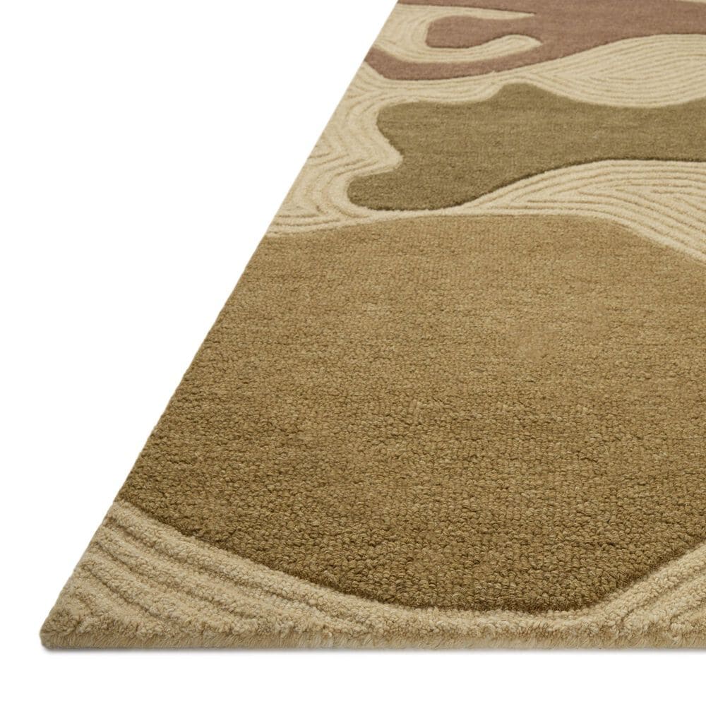 Loloi Madi Linen and Multicolor 2'3" x 3'9" Area Rug, , large