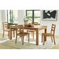 Millenium 7-Piece Dining Set in Brown, , large