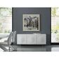 Casablanca Moon Buffet Server in White Lacquer, , large