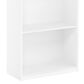 HOMLUX 5-Tier Display Bookshelf with Adjustable Shelves in White, , large