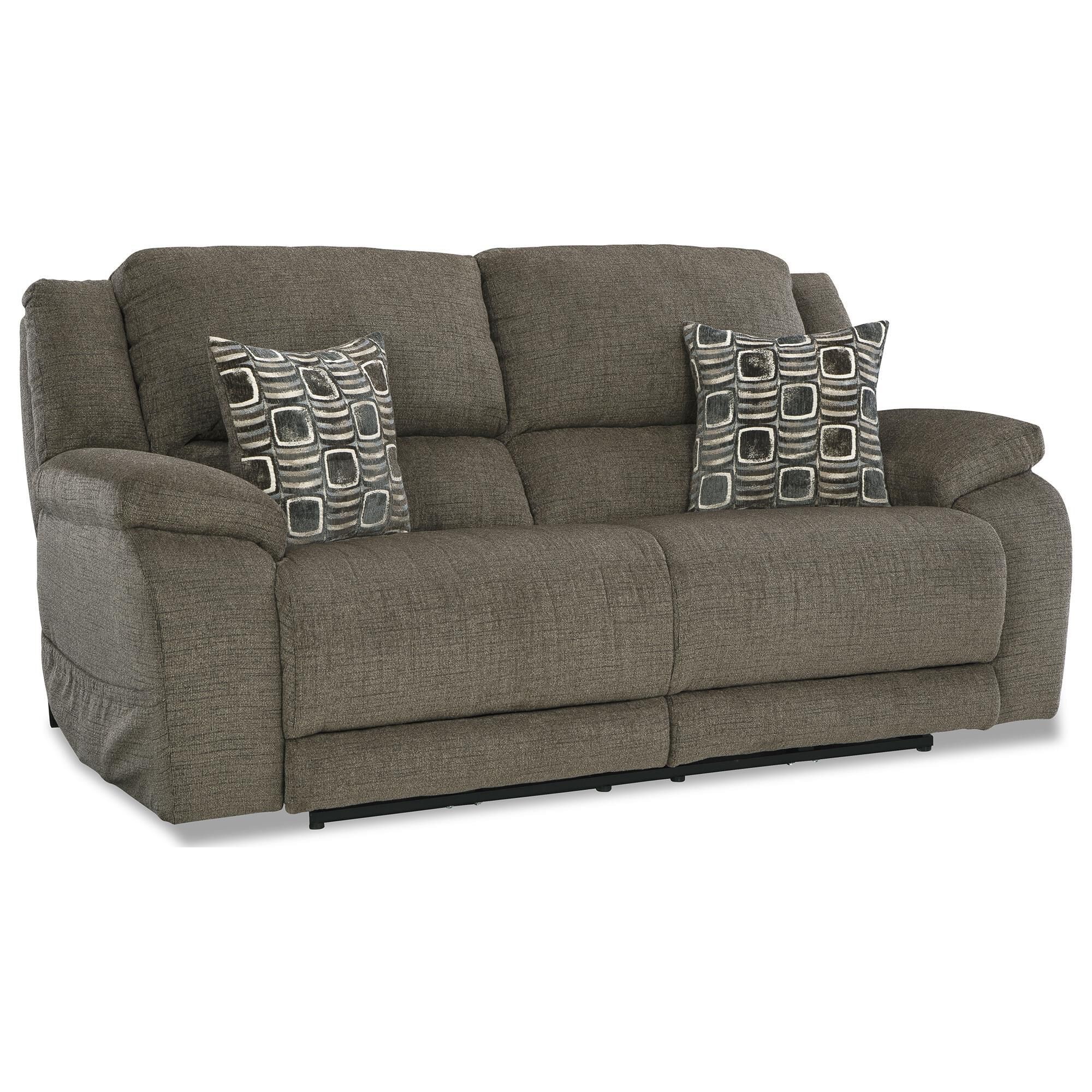 HomeStretch Power Reclining Sofa in Nutmeg NFM