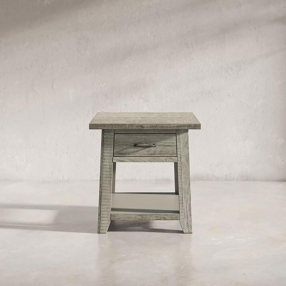 Waltham Telluride End Table in Driftwood, , large