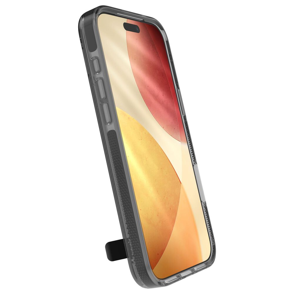 Zagg Santa Cruz Snap for MagSafe Clear Phone Case with Stand for iPhone 17 Pro Max in Midnight Black, , large