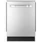 Midea 24" Top Control Dishwasher in Stainless Steel, , large