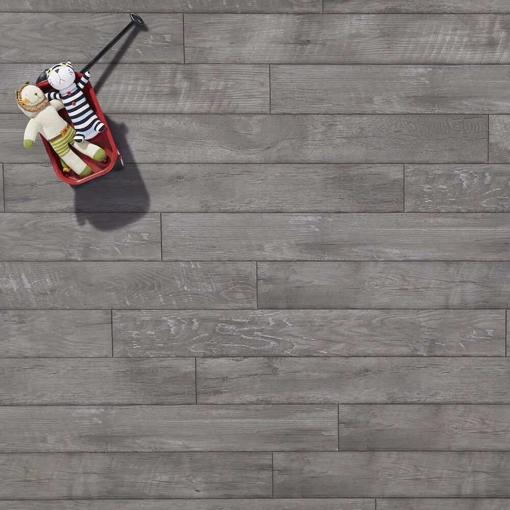 Mannington Restoration Historic Oak Slate 6&quot; x 51&quot; Laminate, , large