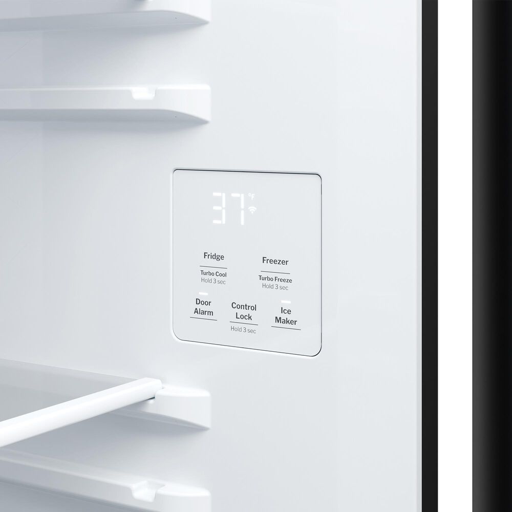 GE Appliances 24 Cu. Ft. Counter-Depth Side-By-Side Refrigerator with Extra Tall Dispenser and Energy Star in Black, , large