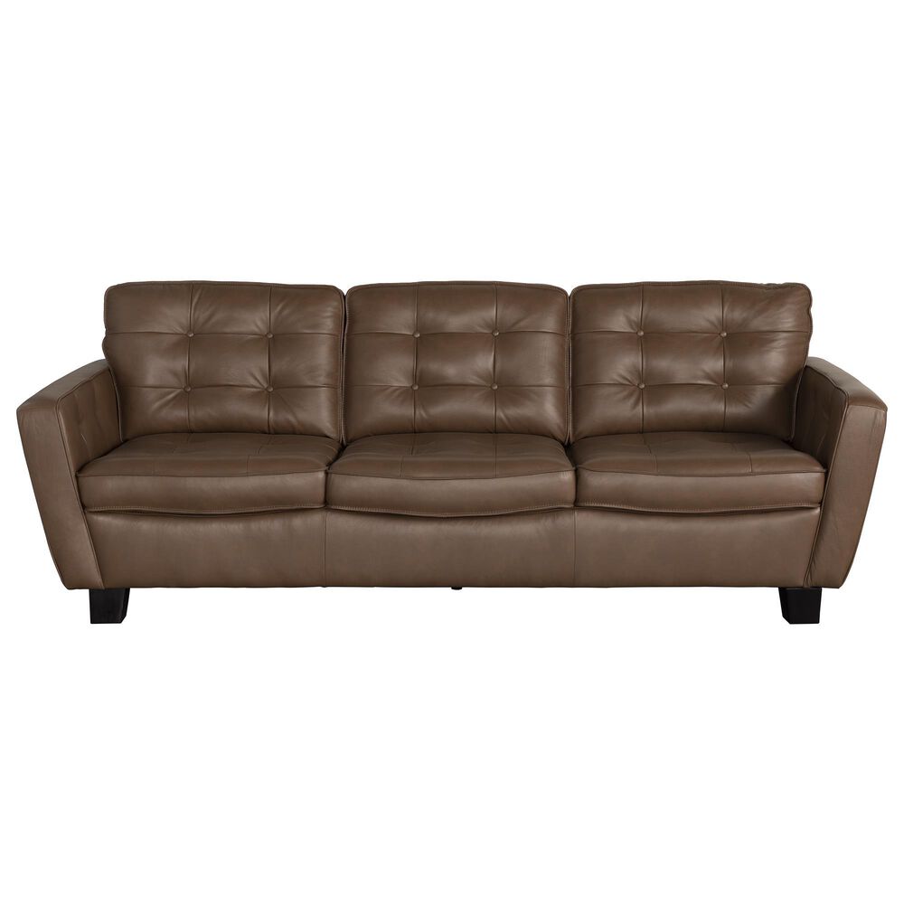 Chateau D&#39;ax Leather Stationary Sofa in Aline Africa, , large