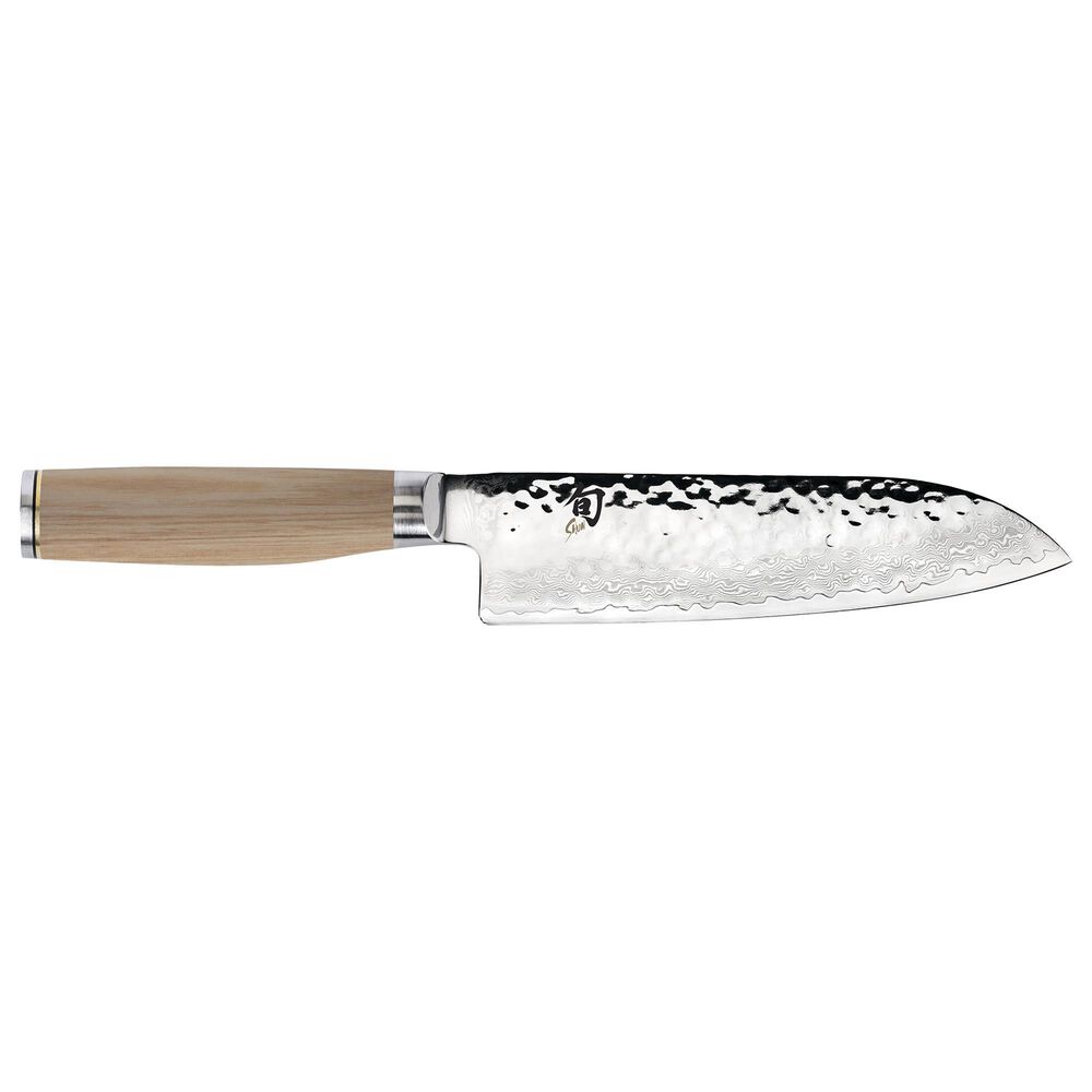 Shun Premier Blonde Santoku 7" in Blonde and Silver, , large