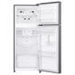 LG 7 Cu. Ft. Top Freezer Refrigerator in Platinum Silver, , large