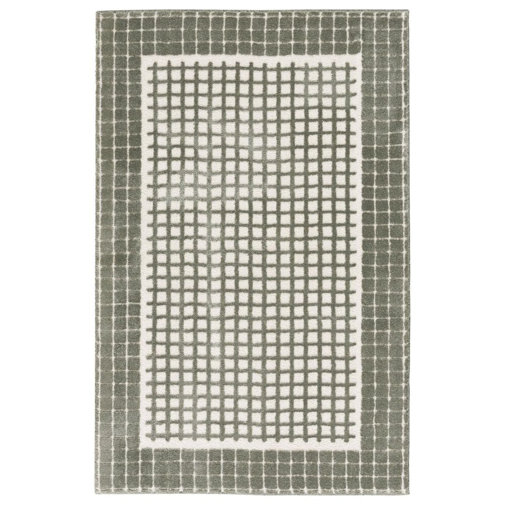 Central Oriental Grove 7252SL Sage and Lace 5" x 7"6" Area Rug, , large