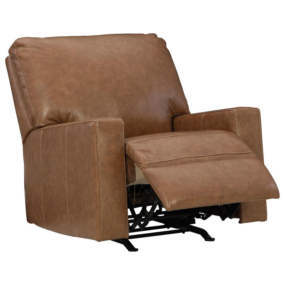 Ashley Bolsena Stationary Sofa and Rocker Recliner Set in Caramel, , large