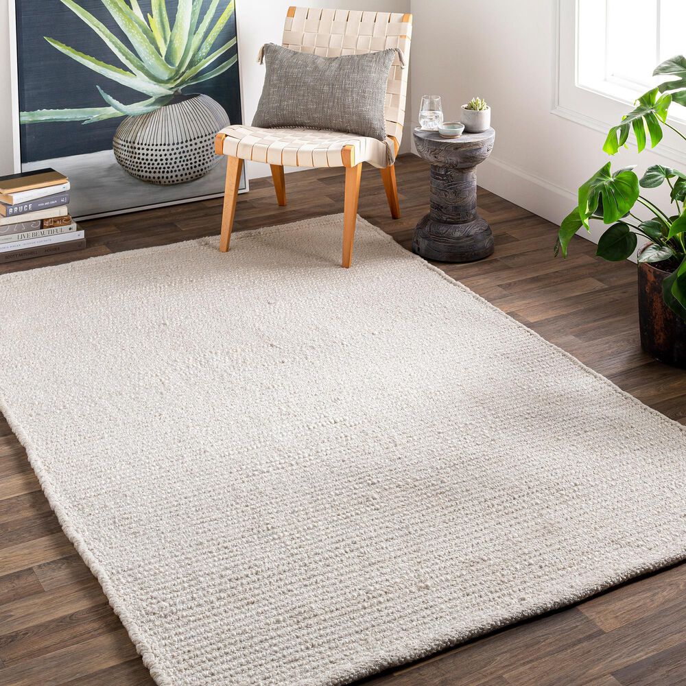 Surya Azalea 10&#39; x 14&#39; Light Beige and Ivory Area Rug, , large