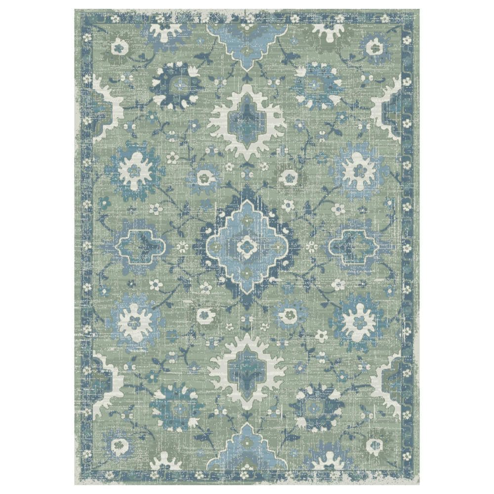 Balta Rugs Berengarten Medallion 7"10" x 10" Blue Area Rug, , large