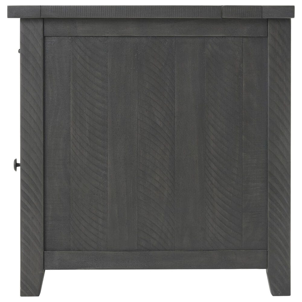 Forma &amp; Co Rustic Chairside Table in Grey, , large