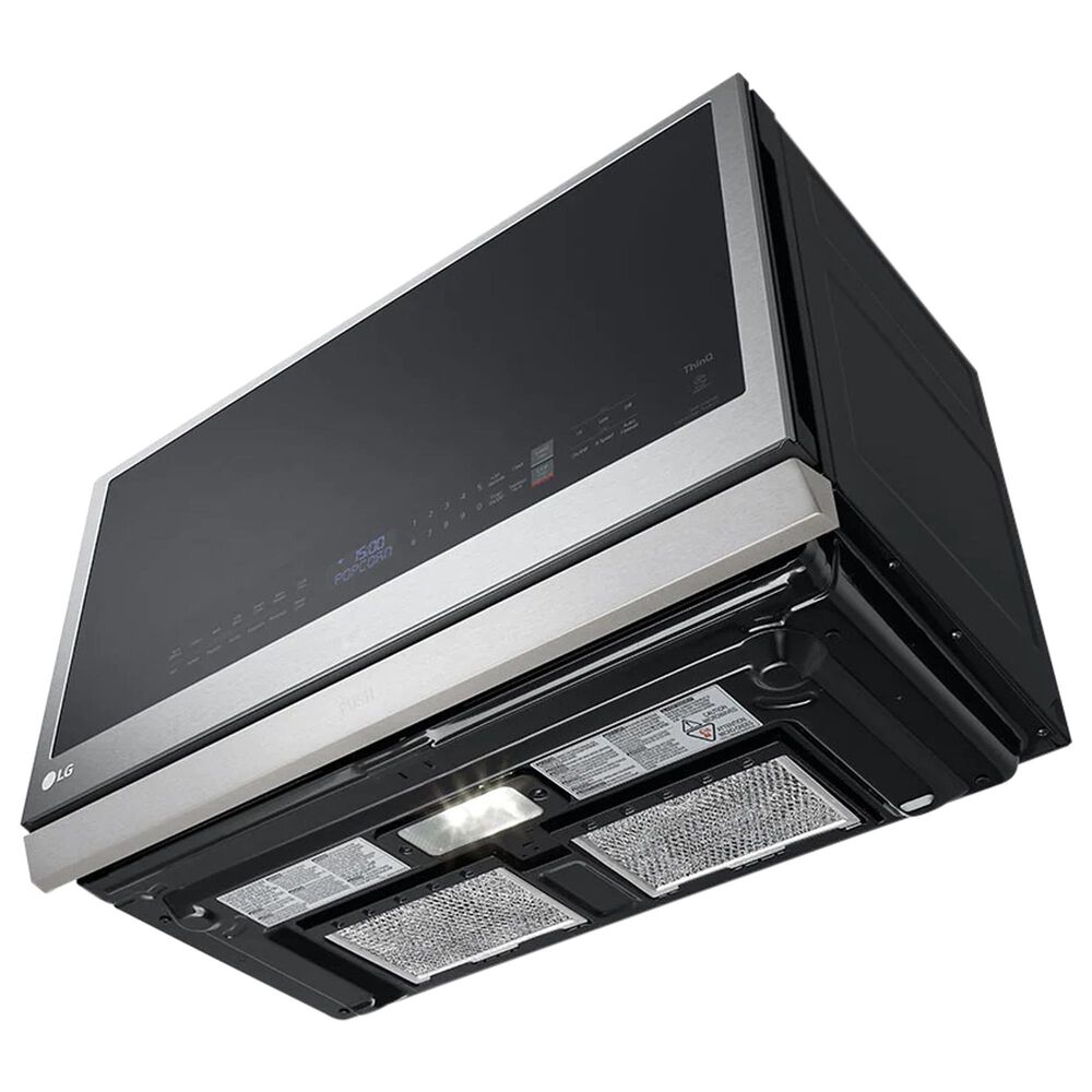 LG 2.1 Cu. Ft. Over-the-Range Microwave Oven with EasyClean in Stainless Steel, , large
