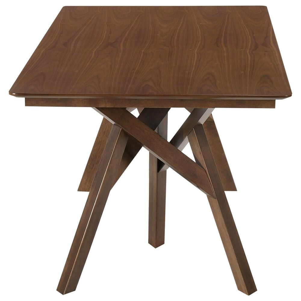 Blue River Cortina and Lima 5-Piece Rectangle Dining Set in Walnut, , large