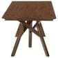 Blue River Cortina and Lima 5-Piece Rectangle Dining Set in Walnut, , large