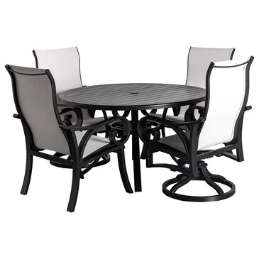 Crown Garden 5-Piece Dining Set in Augustine Oyster, , large