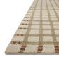 Loloi Waylon Natural and Rust 2"6" x 7"6" Runner, , large