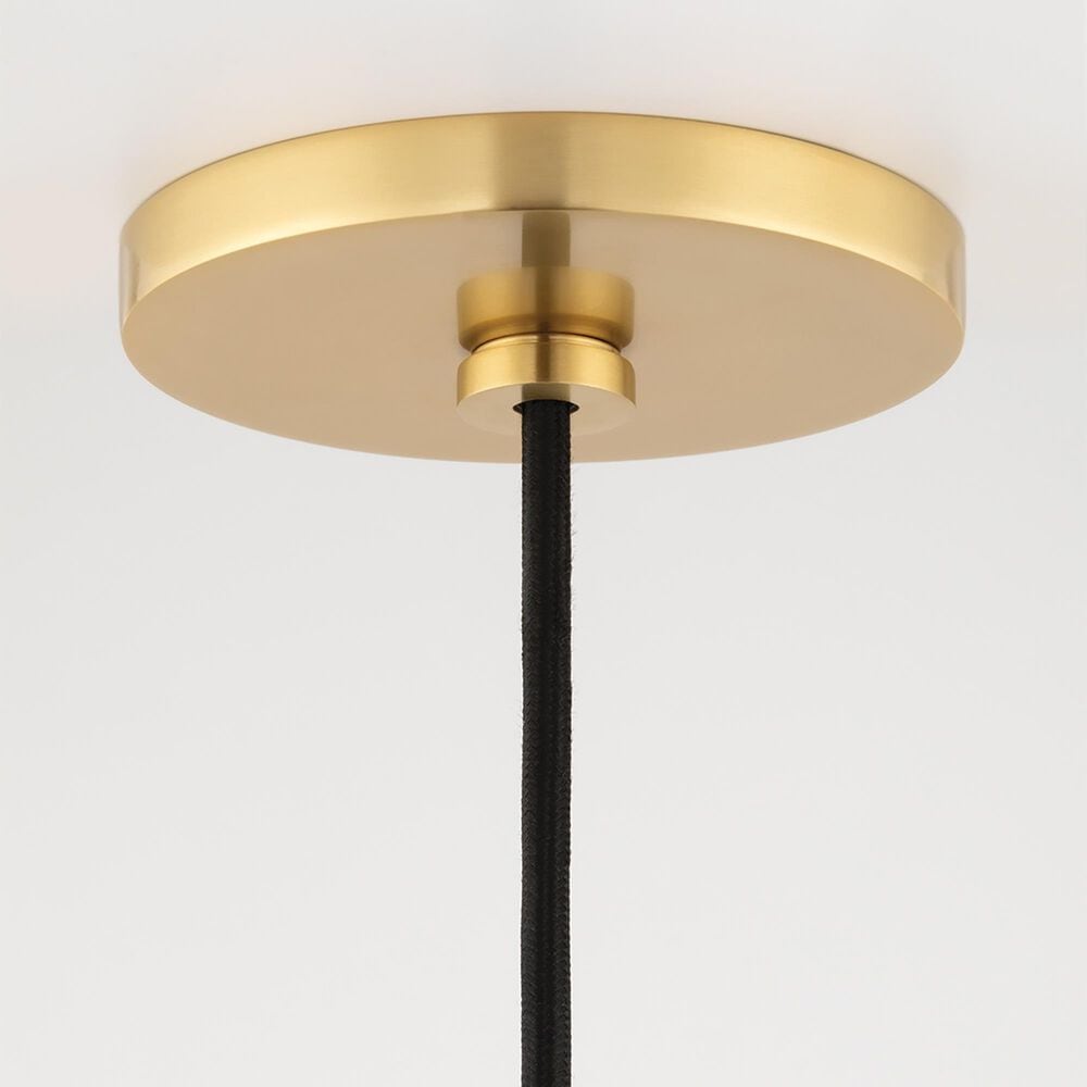 Mitzi Lighting Sodsai 1-Light Pendant in Aged Brass, , large