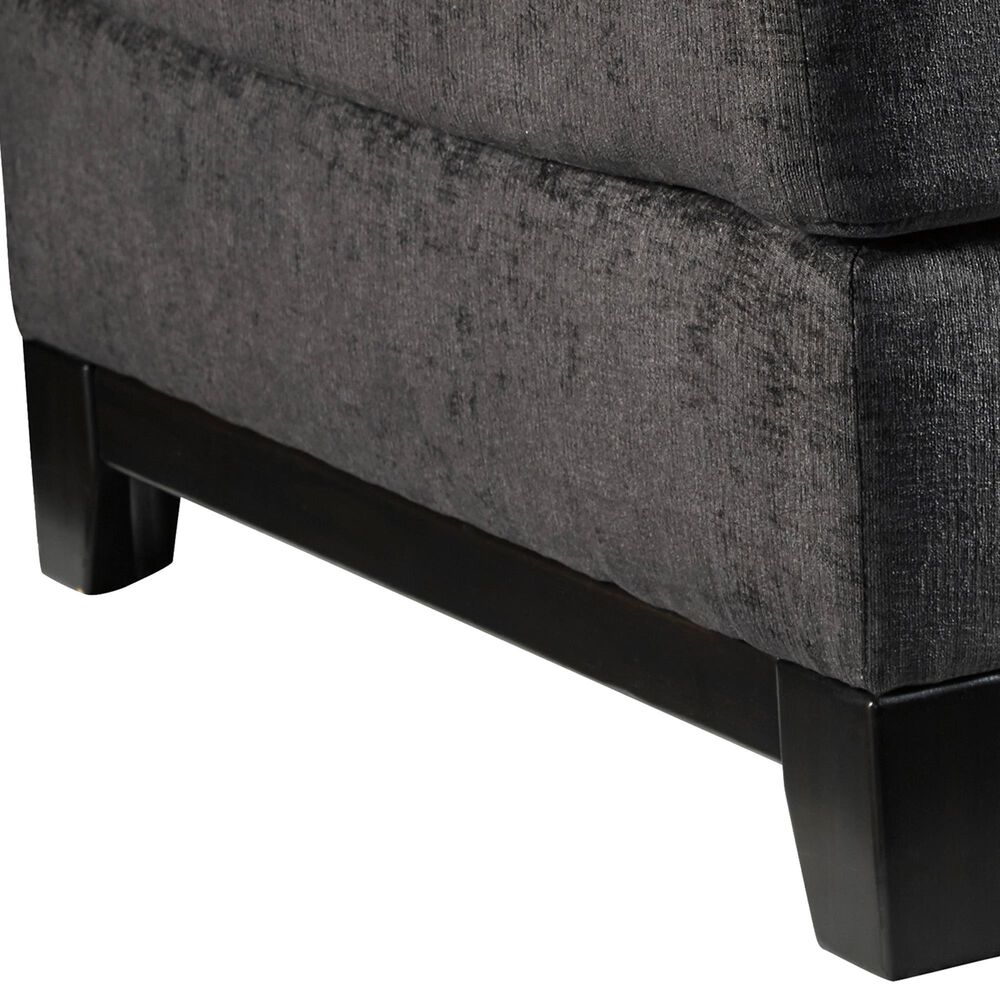 Ashley Reidshire Oversized Accent Ottoman in Steel, , large