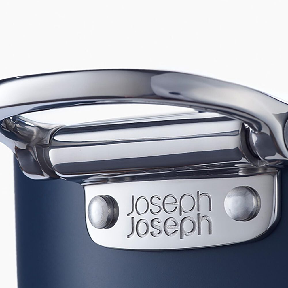 Joseph Joseph Space 11&quot; Folding Handle Frying Pan in Midnight Blue, , large