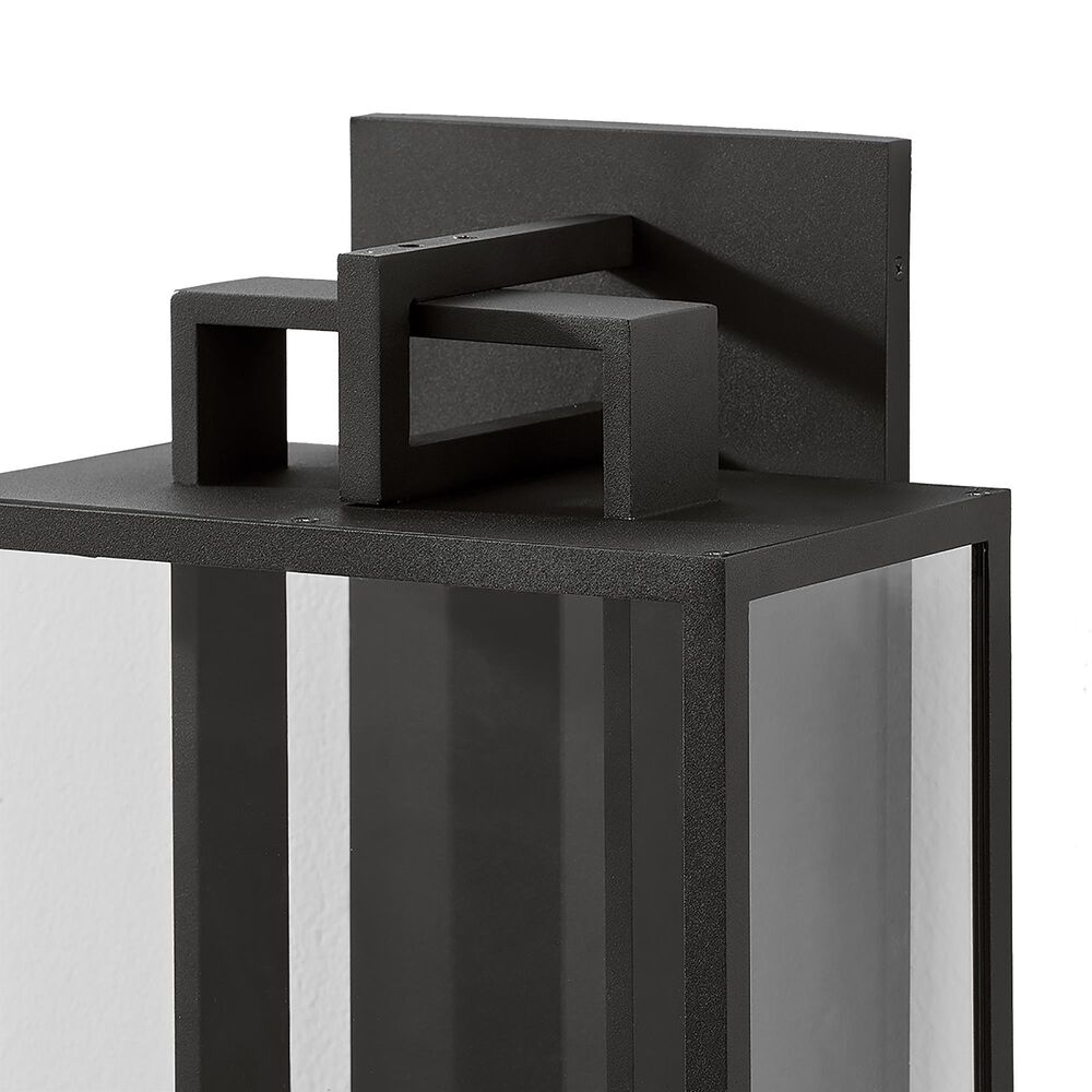 Troy Lighting Amire 20" 2-Light Exterior Wall Sconce in Texture Black, , large