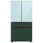 Samsung Bespoke Bespoke 4-Door French Door Refrigerator Top Panel in Morning Blue Glass, , large