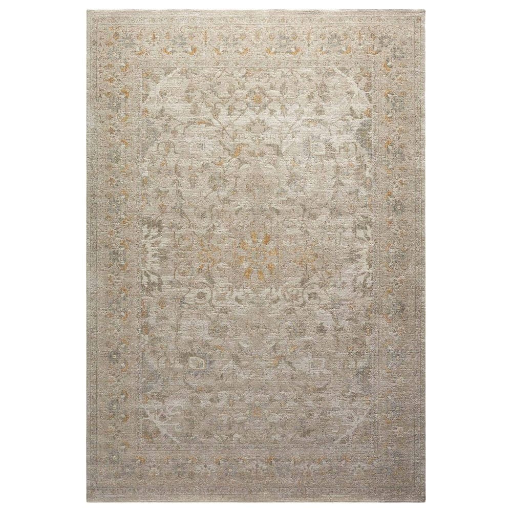 Chris Loves Julia x Loloi Rosemarie 9" x 12" Ivory and Natural Area Rug, , large