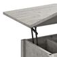 HOMLUX Lift Top Coffee Table in Light Grey, , large