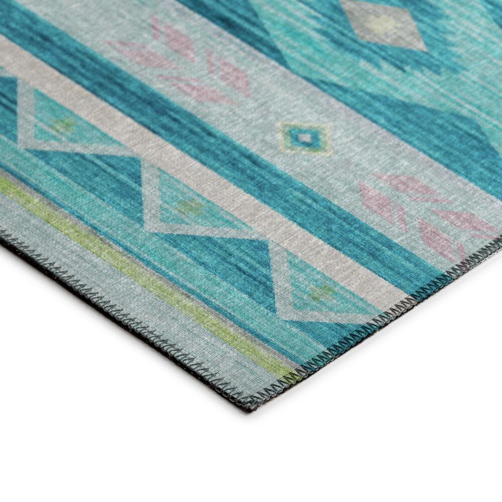 Dalyn Rug Company Phoenix 9&#39; x 12&#39; Teal Indoor/Outdoor Area Rug, , large