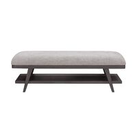 Pulaski Furniture Corp Quincy Bed Bench in Dark Brown