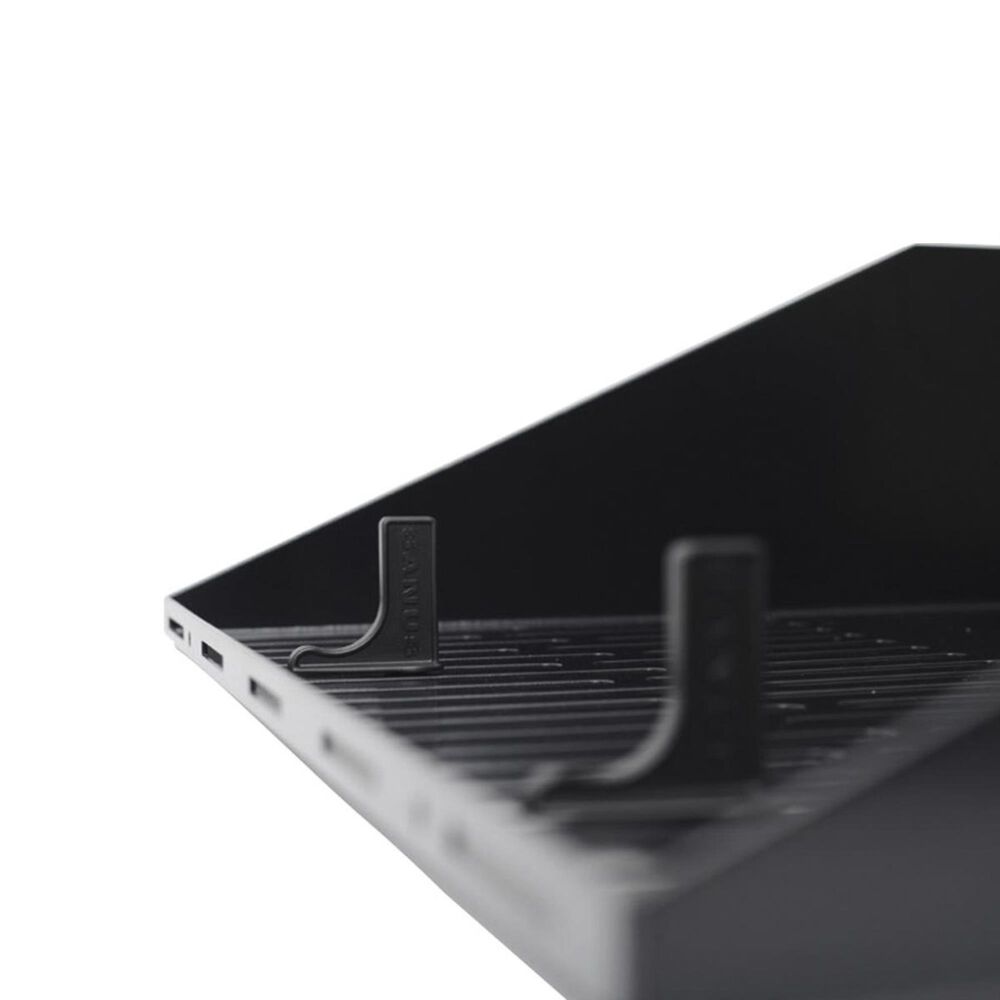 Sanus 3U Vented Rackmount Shelf in Black, , large