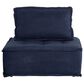 37B Paxton 4-Piece Armless Modular Set in Navy, , large