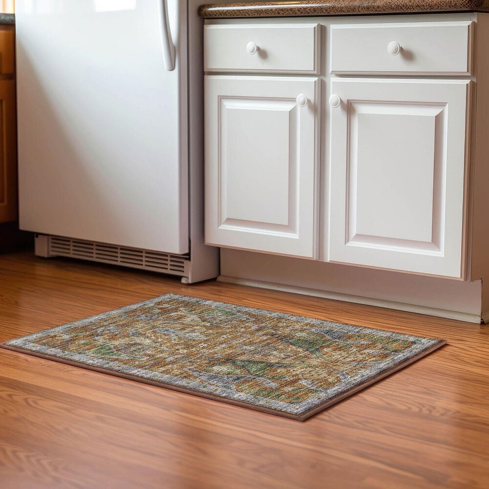 Dalyn Rug Company Hatay HY6 1&#39;8&quot; x 2&#39;6&quot; Copper Area Rug, , large